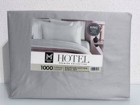Members Mark 193968342135 Highland Park 1000 Thread Count Pima Cotton 6-piece Sheet Set Soft Silver King Members Mark 193968342135 Highland Park 1000 Thread Count Pima Cotton 6-piece Sheet Set Soft Silver King