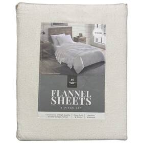 Members Mark 193968348939 Cozy Soft And Warm 4pc Flannel Sheet Set Arctic White Twin Members Mark 193968348939 Cozy Soft And Warm 4pc Flannel Sheet Set Arctic White Twin