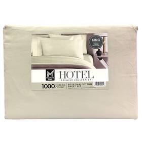 193968342159-p Members Mark Cl Hotel 1000 Thread Count Egyptian Cotton 6 Pc Sheet Set King Size