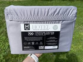 Ic700qnspwh Members Mark Hotel Premier Collection 700 Thread Count Egyptian Cotton Sheet Set Queen Grey Ic700qnspwh Members Mark Hotel Premier Collection 700 Thread Count Egyptian Cotton Sheet Set Queen Grey