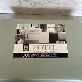 Ic700twsdzn Members Mark Member S Egyptian Cotton 4-pc Sheet Set 700 Thread Ct Twin Xl Sage Ic700twsdzn Members Mark Member S Egyptian Cotton 4-pc Sheet Set 700 Thread Ct Twin Xl Sage