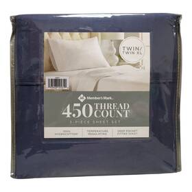 193968105310-p Members Mark Ny 450 Thread Count Solid 3 Piece Sheet Set Twin/twin Xl Navy 193968105310-p Members Mark Ny 450 Thread Count Solid 3 Piece Sheet Set Twin/twin Xl Navy