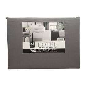 193968209681-p Members Mark Ny Egyptian Cotton 6pc Sheet Set 700 Thread Count Full Zinc