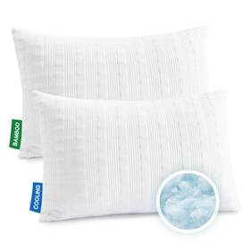 Meoflaw 735626926532 Cooling Pillows For Sleeping Queen Size Set Pack Of 2 White Meoflaw 735626926532 Cooling Pillows For Sleeping Queen Size Set Pack Of 2 White