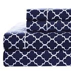 Meridian-percalesheet Royal Tradition Navy White
