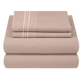 Mezzati 703341964573 Ultra Soft And Lightweight Bed Sheet Set - Brushed Microfiber Bedding
