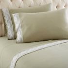 Mfnvlqnmdw Shavel Micro Flannel Lace Queen Sheet Set Meadow Green Mfnvlqnmdw Shavel Micro Flannel Lace Queen Sheet Set Meadow Green