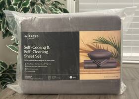 11951-qn-st-2 Miracle Made Self-cooling Self-cleaning Luxe Sheets 4 Pcs Set Sateen Size Queen 11951-qn-st-2 Miracle Made Self-cooling Self-cleaning Luxe Sheets 4 Pcs Set Sateen Size Queen