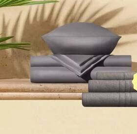 Miracle Made 878848601150 Extra Luxe Bed Sheets Set 4 Piece Sheet King Available