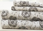 Ml-4pc-maw-tw-gr Merit Linens Calking Ultra Soft Microfiber Sheet Set Hypoallergenic Grey Ml-4pc-maw-tw-gr Merit Linens Calking Ultra Soft Microfiber Sheet Set Hypoallergenic Grey