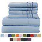 Mmb07234twqc Tastelife Gsm Piece Bed Sheet Set Brushed Hypoallergenic Microfiber