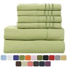 Mmb072fh5crb Tastelife Gsm Piece Bed Sheet Set Brushed Hypoallergenic Microfiber