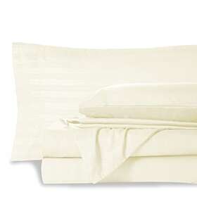 Mocassi 840282405755 King Stripe Sheet Set - Luxury Hotel 1800 Thread Count Bedding Sheets &