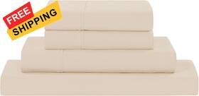 Modern Threads 645470363028 Soft Microfiber Solid Sheets - Luxurious Queen 04 Cream