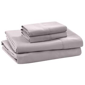 Modern Threads 645470363240 Soft Microfiber Solid Sheets - Luxurious Bed Includes Fla