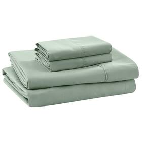 Modern Threads 645470363349 Soft Microfiber Solid Sheets - Luxurious Bed Includes Fla