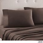 Moisture King Sheet Flat Fitted Mattress Jersey Set Knit Bedroom Pillowcases