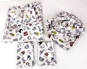 Rn-18389 Monopoly Monoploy Game Full Size Sheet Set