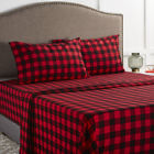 Ms980075742215 Mainstays Warm Soft Queen Buffalo Check Flannel Sheet Set Red Ms980075742215 Mainstays Warm Soft Queen Buffalo Check Flannel Sheet Set Red