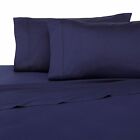 Mtxt300solidsheetset Martex Thread Count Solid Twin Sheet Set Evening Blue Free