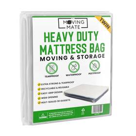 My Moving Mate 065006327105 Mattress Bags For Twin Bag Storage Plastic Cover Be My Moving Mate 065006327105 Mattress Bags For Twin Bag Storage Plastic Cover Be