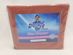 My Pillow 840193717893 New Giza Dreams 400 Thread Count Queen 4 Piece Light Mahogany