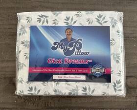 75228-01 Mypillow My Pillow Giza Dreams King Size Bedsheet - Blue Green Floral 400 Thread Count 75228-01 Mypillow My Pillow Giza Dreams King Size Bedsheet - Blue Green Floral 400 Thread Count