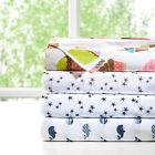 Mz20-0540 Printed Full Size Sheets Casual Microfiber Bed Blue Cool Sheet