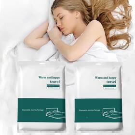 Phswi27 Nanaborn Disposable Bed Sheets For Travel 2 Pack Hotel Portable Bedspread Set Busines