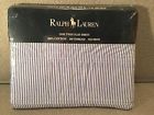 Narrow Stripe Ralph Lauren Blue White Twin Flat Sheet Pinstripe Royal New 028828933393 Narrow Stripe Ralph Lauren Blue White Twin Flat Sheet Pinstripe Royal New 028828933393