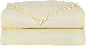 Ys85-ye-k Natural Comfort Microfiber Sheet Set Pastel Paler Yellow King - By