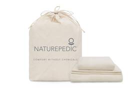 Sk-400-15nat Naturepedic Organic Luxury King Sheet Set - 4 Piece Soft Sheets For Size Bed Comfy Sk-400-15nat Naturepedic Organic Luxury King Sheet Set - 4 Piece Soft Sheets For Size Bed Comfy