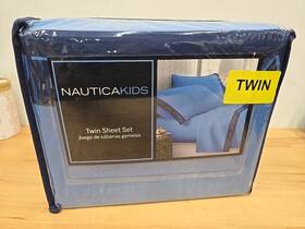Nautica 883893278523 - Kids Twin Sheet Set Nip