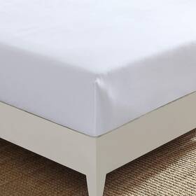 Nautica 883893832060 Solid Cotton-rich Full Fitted Sheet