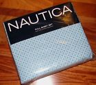 Nautica New Full La Concha Sheet Set Blue Easy Case Wrinkle Resistant 883893315532