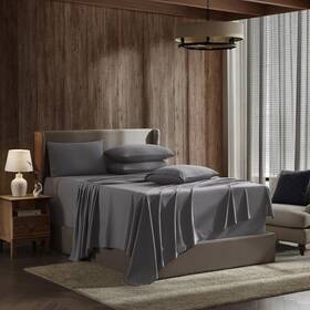 B07lgf24z4 Nestl Extra Deep Pocket Queen Sheets Set - 6 Pc Soft Microfiber