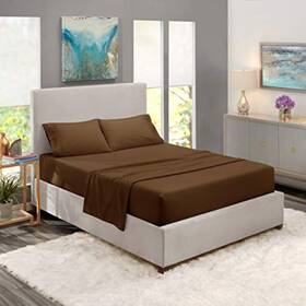 B00vaoozro Nestl Bedding Luxury Queen Sheet Set - 4 Piece Extra Soft 1800 Microfiber-deep Pocket