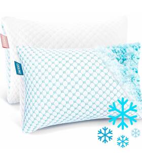 V-nb-iceplw-q-28-2 Nestl Cooling Pillow For Sleeping 2 Pack Queen