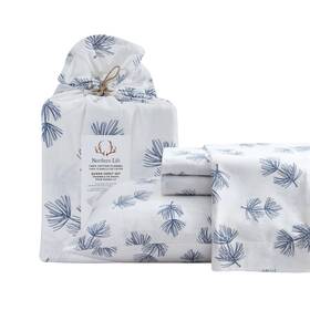New Season Naturally Yours 753275675410 - 100% Cotton Queen Flannel Sheet Set Softly Brushed Flanne