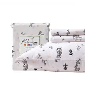 New Season Naturally Yours 753275676400 - 100% Cotton Flannel Sheets Softly Brushed
