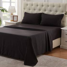 Nexhome 717186802785 California King Size Sheet Set Breathable And Cooling Sheets Hotel Luxury Bed