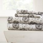 Nl-4pc-maw-full-lgray Noble Linens Make Wish Sheet Set By 842933114702