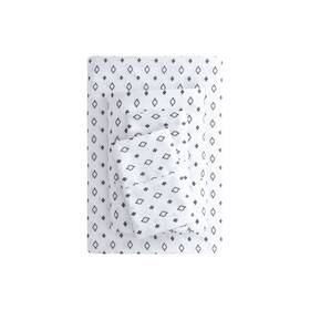 No 840125934046 Super Soft Brushed Microfiber Bed Sheet Set Black And White Diamond Full 4 Piece