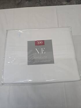 Noble Excellence 840708138304 500 Tc Signature Sateen 100% Cotton California King Sheet Set Noble Excellence 840708138304 500 Tc Signature Sateen 100% Cotton California King Sheet Set