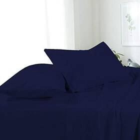 Non Sticky Cotton 445050184172 Premium California King Waterbed Sheets 4 Piece Egyptian Cott