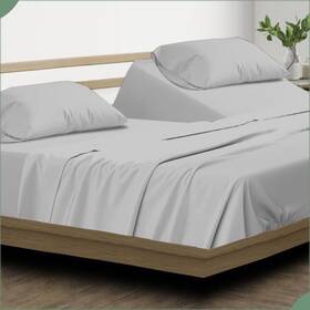 Non Sticky Cotton 647575891147 Top Split King Sheets Sets For Adjustable Beds Sleep Number Bed Sp