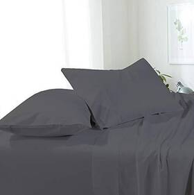 Non Sticky Cotton 647607261788 Attached Waterbed Sheets 100% Egyptian 600 Thread Count Solid