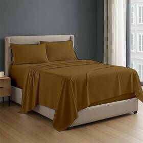 Rgpremiumss-950 Non Sticky Cotton 4 Piece Premium Sheet Set King Size Sheets 100% Egyptian