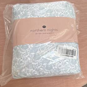H460349849406 Northern Nights Infinity 700tc 100% Cotton Floral Sheet Set Cal King Blue/white H460349849406 Northern Nights Infinity 700tc 100% Cotton Floral Sheet Set Cal King Blue/white