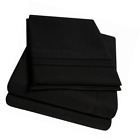 Ns-1500full-blk Sweet Home Collection Supreme Extra Soft Full Sheets 738980014051